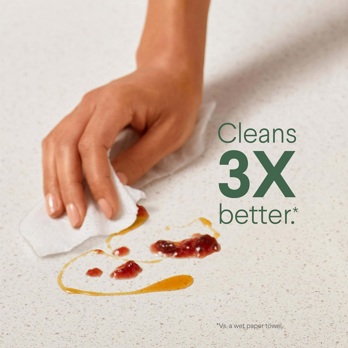 no-rinse ready-to-use wipe format requiring no mixing or spraying