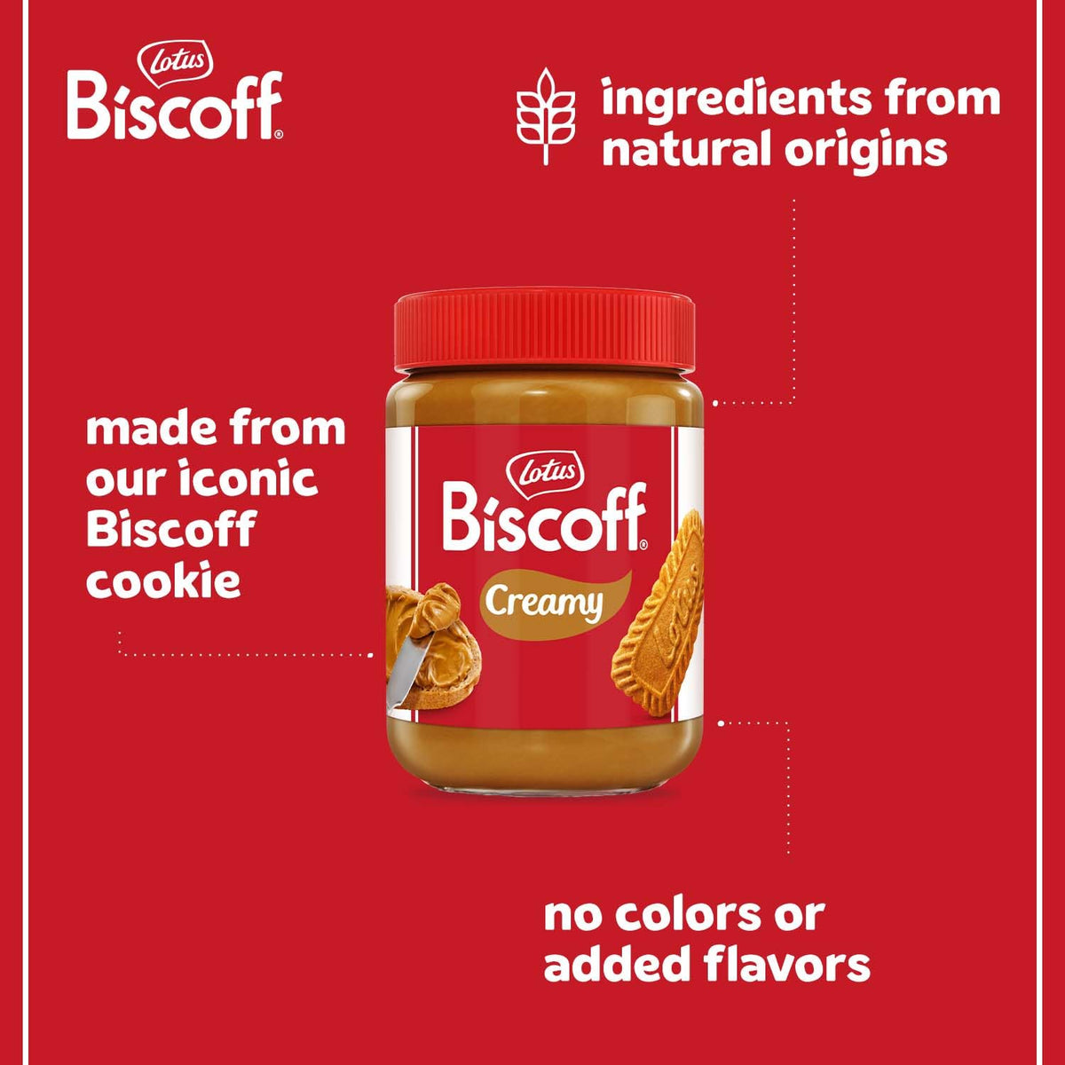 non-gmo, rspo certified palm oil, and no artificial flavors, colors, or preservatives