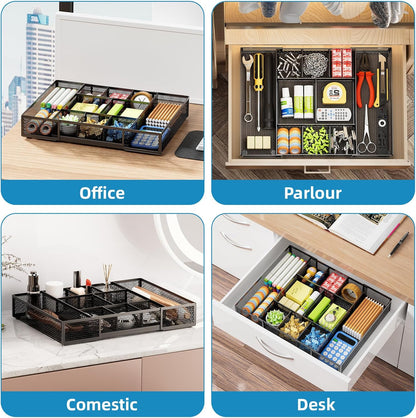 non-skid rubber feet for drawer stability