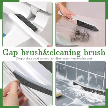 non-slip ergonomic plastic handle with long-reach design