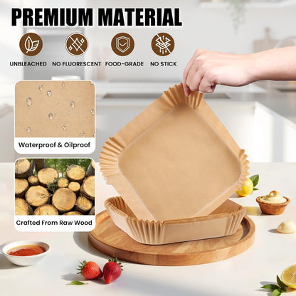 non-stick, leakproof, and greaseproof single-use design