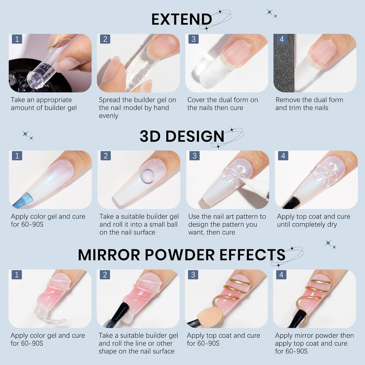 non-sticky hand formula for clean, frustration-free application