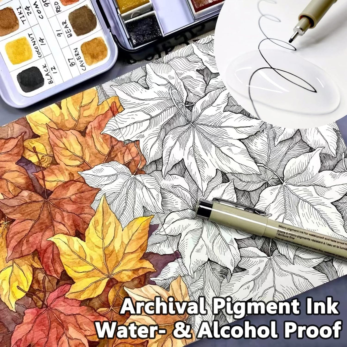 non-toxic, acid-free, odorless ink certified to astm d-4236 and en71-3