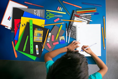 non-toxic wax crayons and rubber art erasers safe for young users