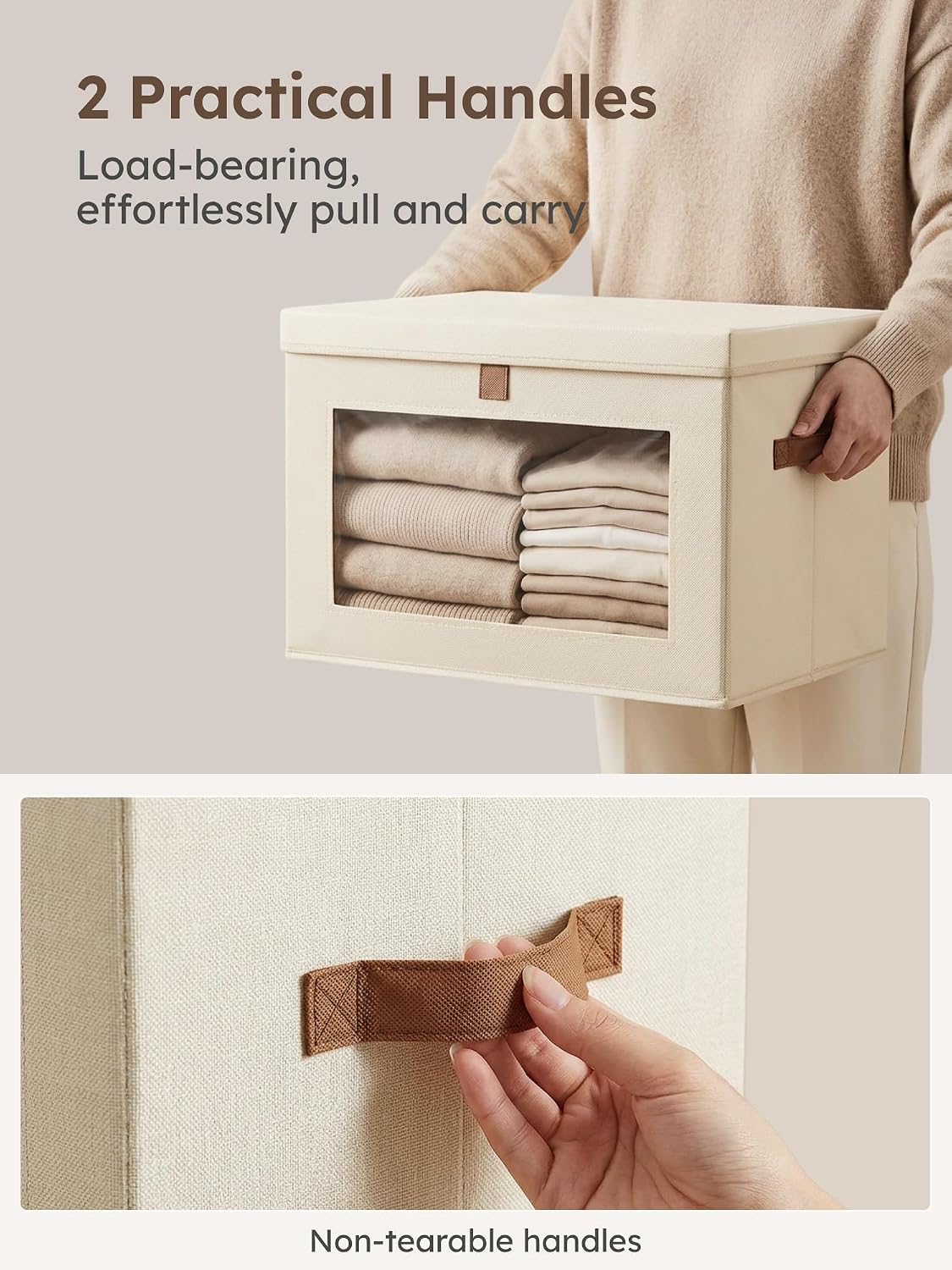 non-woven fabric reinforced with internal pp panels for shape retention