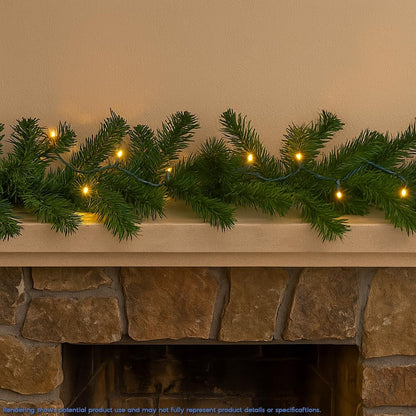 Novelty Lights Mini Crafting LED String – Decorative Warm White Lights for Dining Table Centerpieces and Hallway Accents