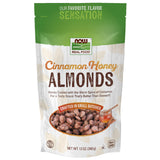NOW Foods Cinnamon Honey Almonds – Better-for-You Crunch for Wellness Ritual at Home, 10 Single-Serve Packets