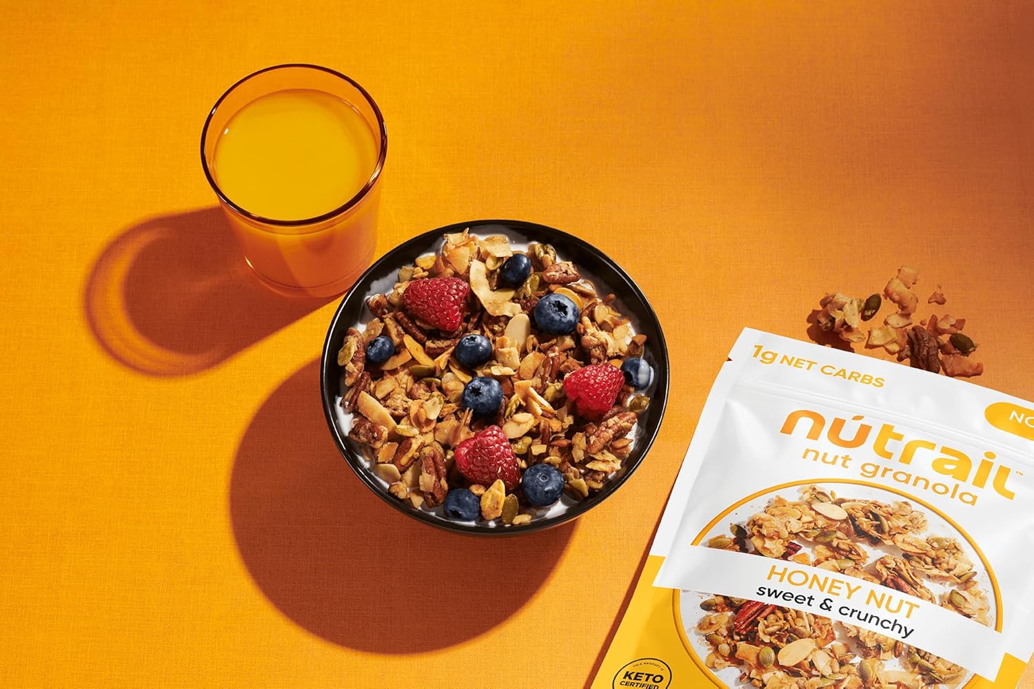 NuTrail Keto Granola – Stress-Free Healthy Crunch for Office Wellness Breaks
