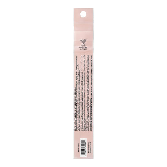 nylon bristles compatible with brow wax, gel, and soap
