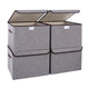 Gray - Medium - 4 Pack