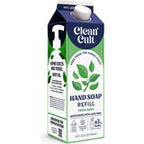 Cleancult Gentle Hand Soap Refill for Kid and Pet Friendly Bathrooms, Clean Ingredients and Paper-Based Eco Packaging