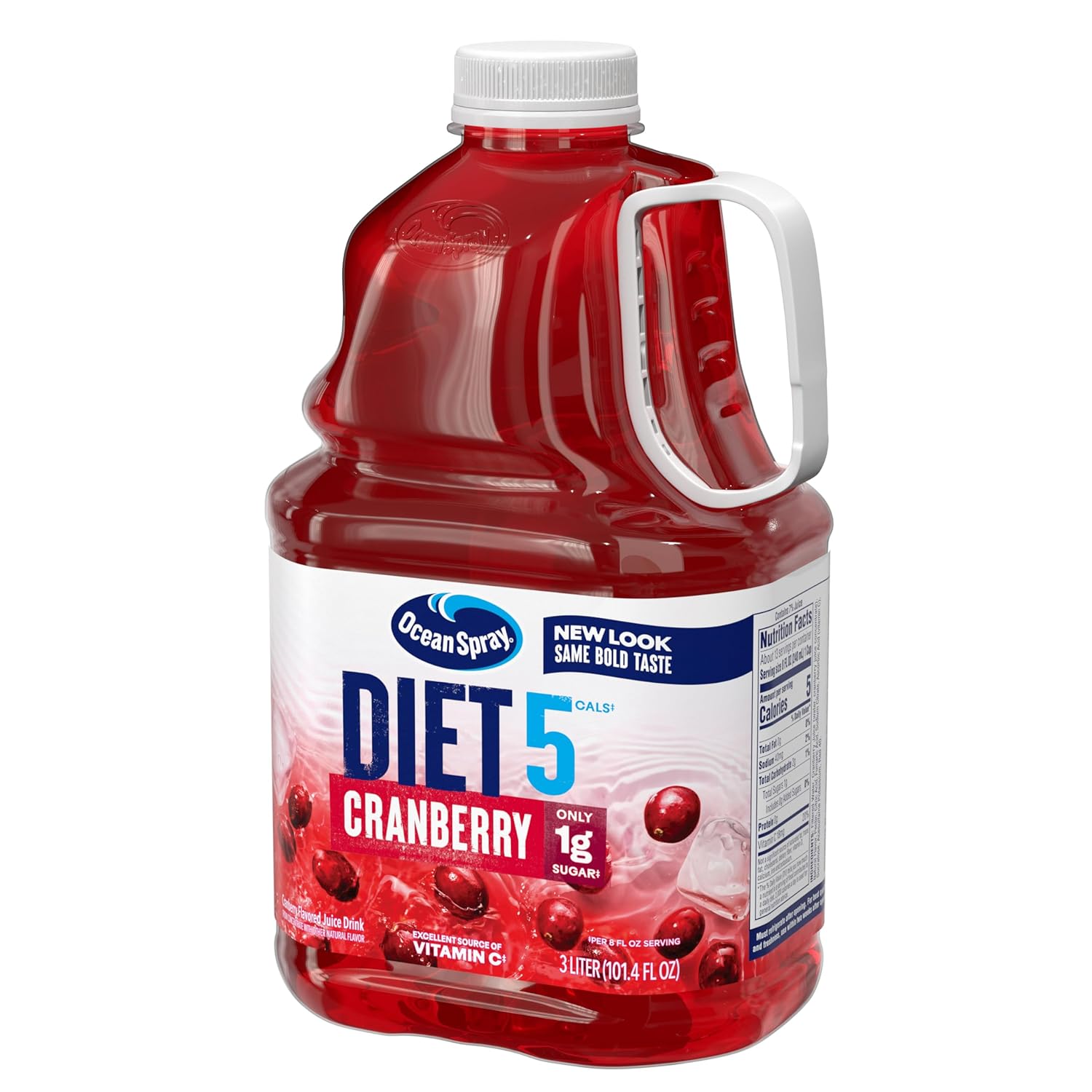Ocean Spray Diet Cranberry Juice Drink – Vitamin C-Rich Low-Sugar Sip for Daily Nutrition Rituals