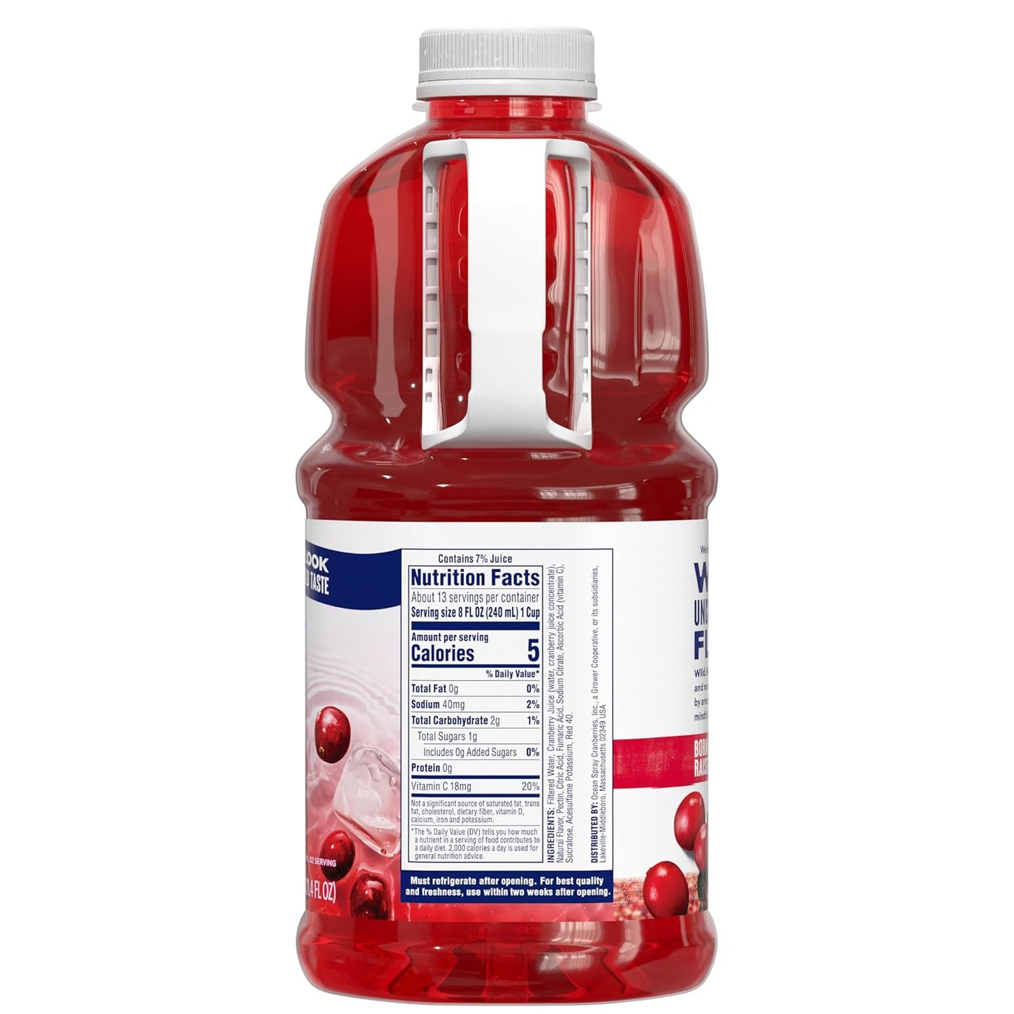 Ocean Spray Diet Cranberry Juice Drink – Vitamin C-Rich Low-Sugar Sip for Daily Nutrition Rituals