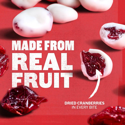 Ocean Spray Greek Yogurt Dried Cranberries, Portable Snack for Trail Mix and Road Trip Snacking