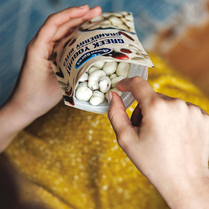 Ocean Spray Greek Yogurt Dried Cranberries, Portable Snack for Trail Mix and Road Trip Snacking