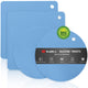 7.1+7in, 4 Nordic Blue Round + Rectangle