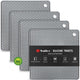 7in, 4 Grey Square