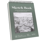 SuFly Acid-Free Sketch Book 9x12, Long-Lasting Paper Pad for Term-Long School Art Projects