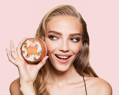 oil-absorbing mattifying finish for shine control