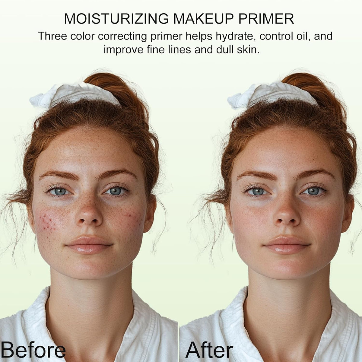 oil control and moisturizing dual-action finish