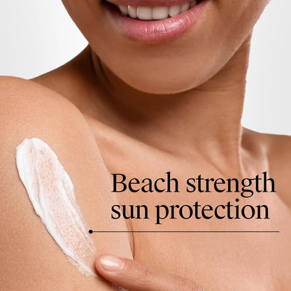 oil-free, paba-free, fast-absorbing lightweight lotion suitable for all skin types