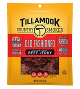 Tillamook Beef Jerky Tajin Chili Lime – No Refrigeration Lunchbox Protein for School Snacks and Playdates, 2.2 oz Bag