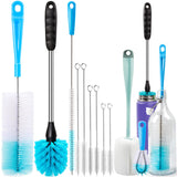 Holikme Bottle Brush Tube Cleaning Lab Set – Minimalist Home Bar Cleaning Kit, Less is More Approach to Bottle Care