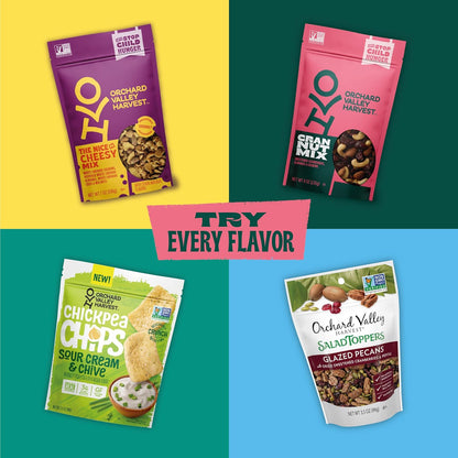 Orchard Valley Harvest Cran Nut Trail Mix – Lightweight Backpacking Snack with 4g Plant Protein Per Pouch
