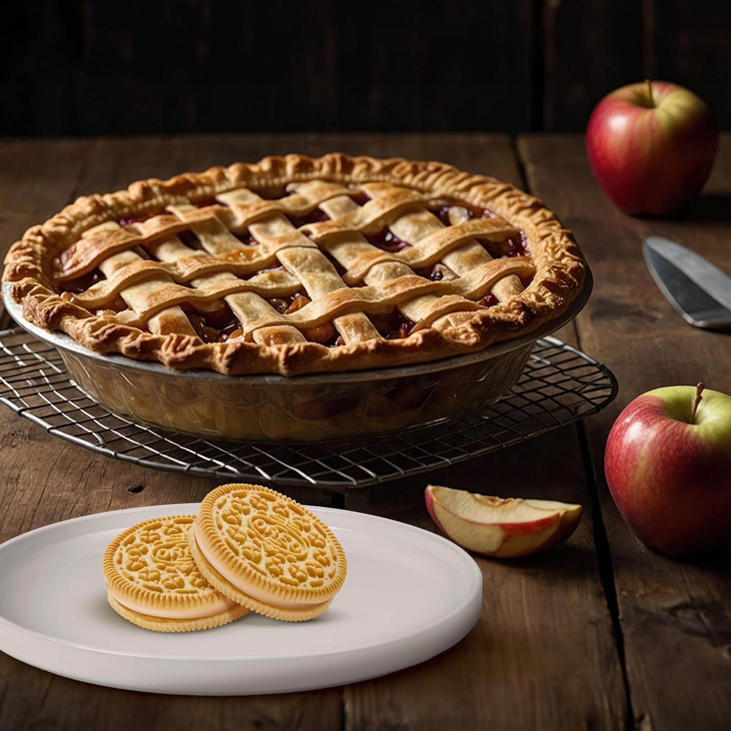 OREO Apple Pie a la Mode Cookies – Resealable Travel Snack for Camping Trips