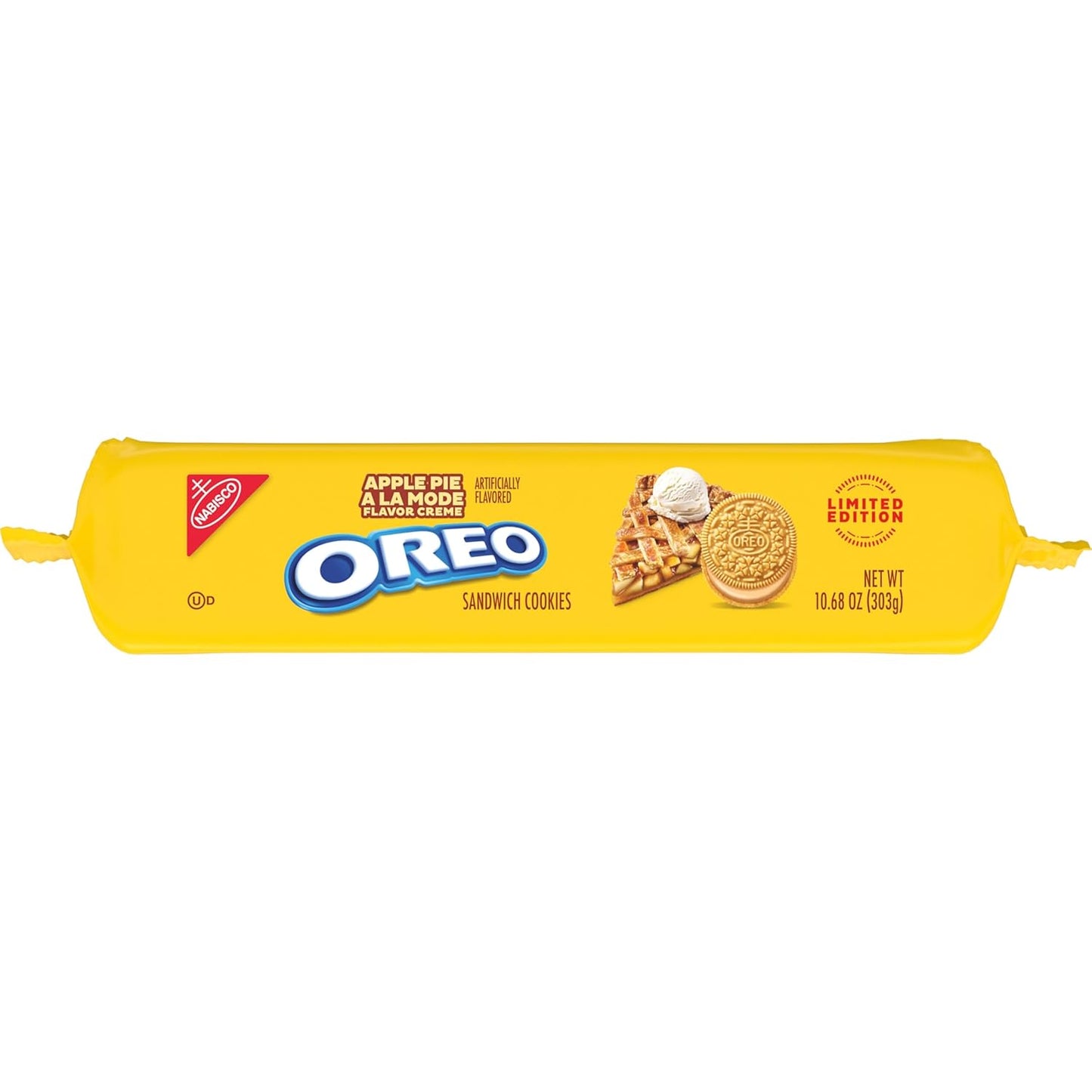 OREO Apple Pie a la Mode Cookies – Resealable Travel Snack for Camping Trips
