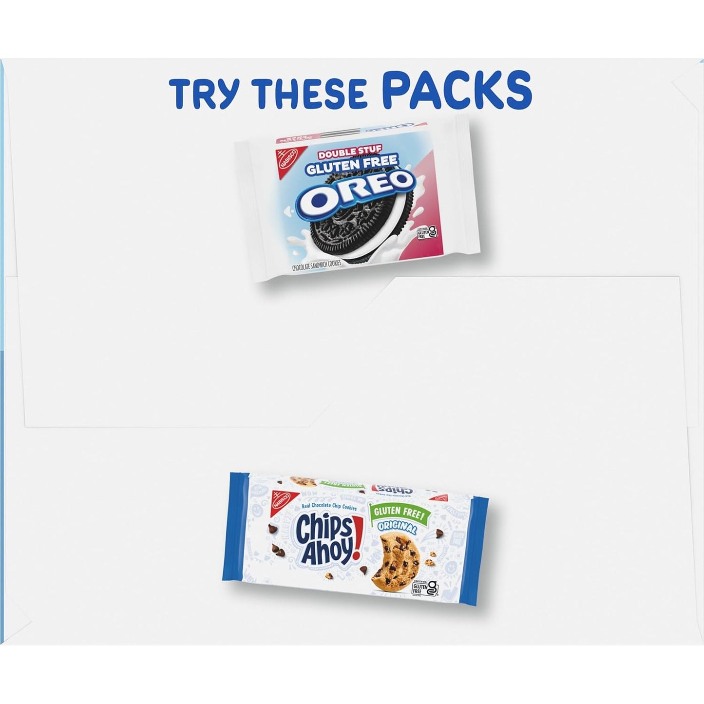OREO & CHIPS AHOY! Gluten Free Cookies – Pre-Portioned Two-Cookie Packs for After-School Snacks and Lunchboxes