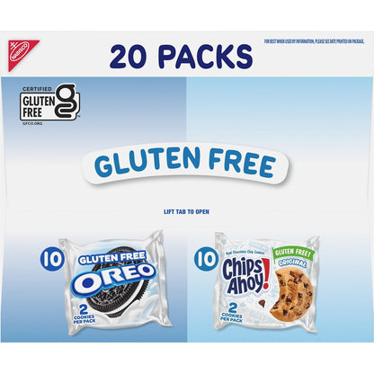 OREO & CHIPS AHOY! Gluten Free Cookies – Pre-Portioned Two-Cookie Packs for After-School Snacks and Lunchboxes