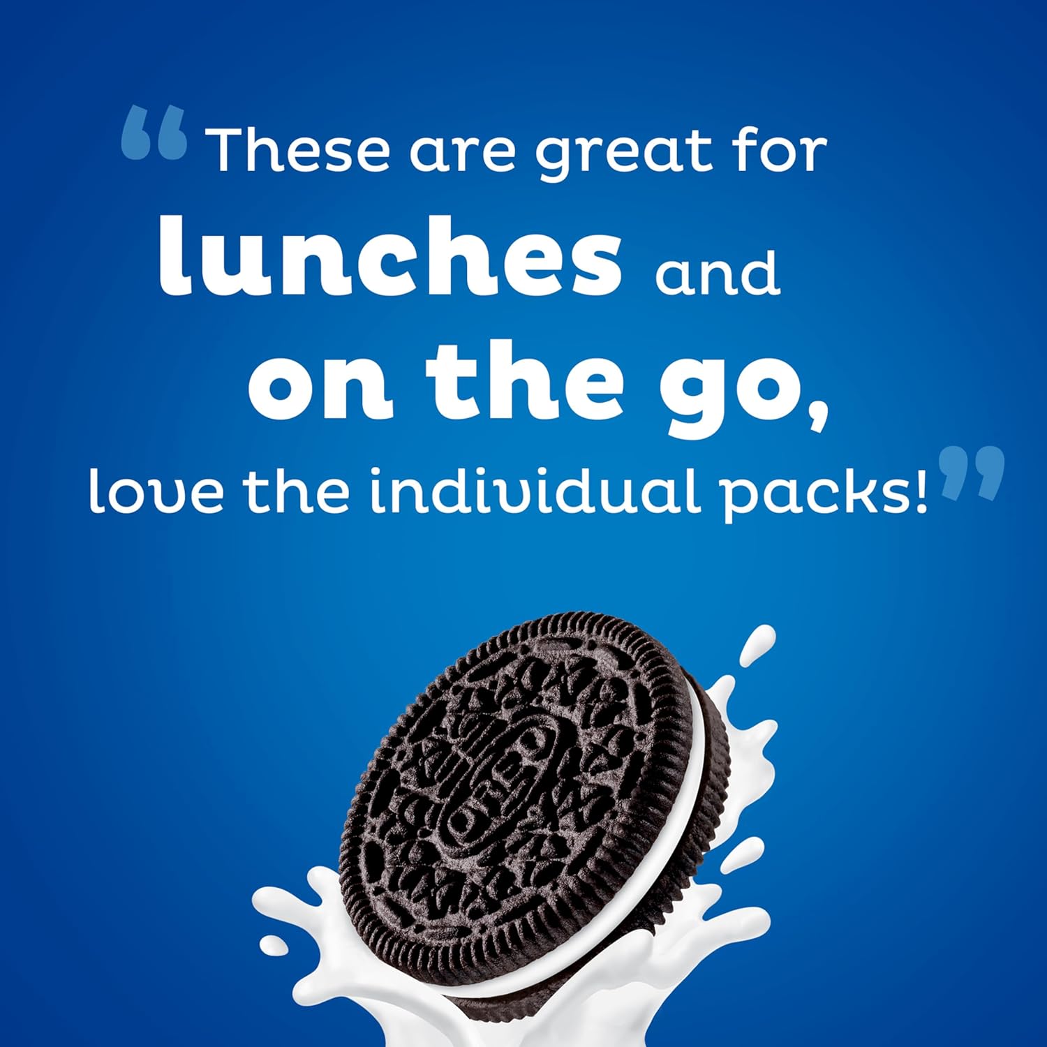 OREO Chocolate Creme Snack Packs – Durable Grab-and-Go Treats for Picnics and Outdoor Adventures, 20-Count Box