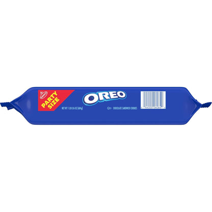 OREO Chocolate Sandwich Cookies, Party Size 24.16 oz – Travel-Friendly Treat for Camping and Cabin Trips