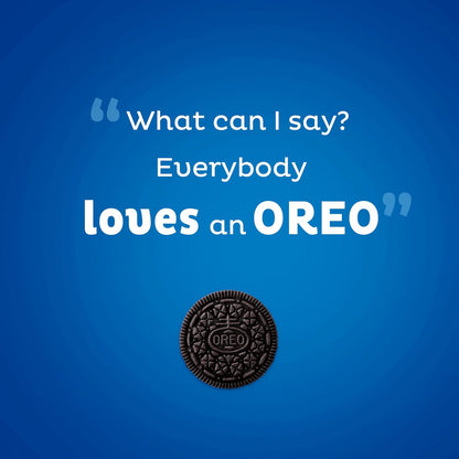 OREO Chocolate Sandwich Cookies, Party Size 24.16 oz – Travel-Friendly Treat for Camping and Cabin Trips