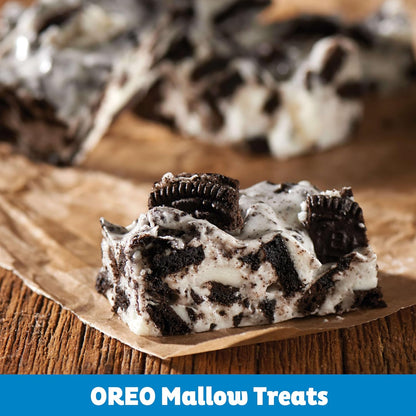 OREO Double Stuf Sandwich Cookies with Real Cocoa – On-the-Go Family Snack for Hiking Lunches, Beach Days, and Park Outings, 24.95 oz