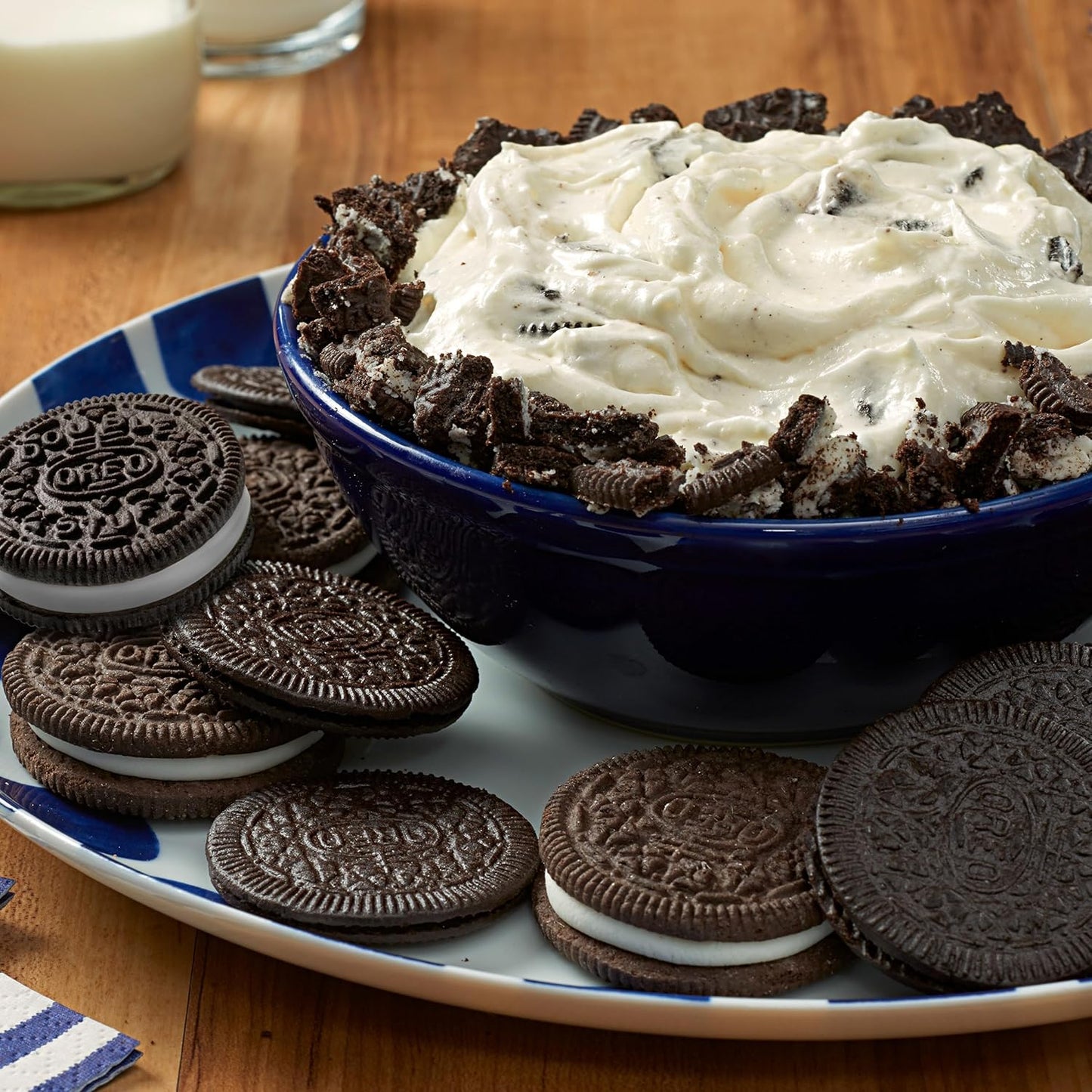 OREO Mega Stuf Sandwich Cookies, Bulk 25.35 oz – Shared Kitchen Staple for Remote Team Snack Stash