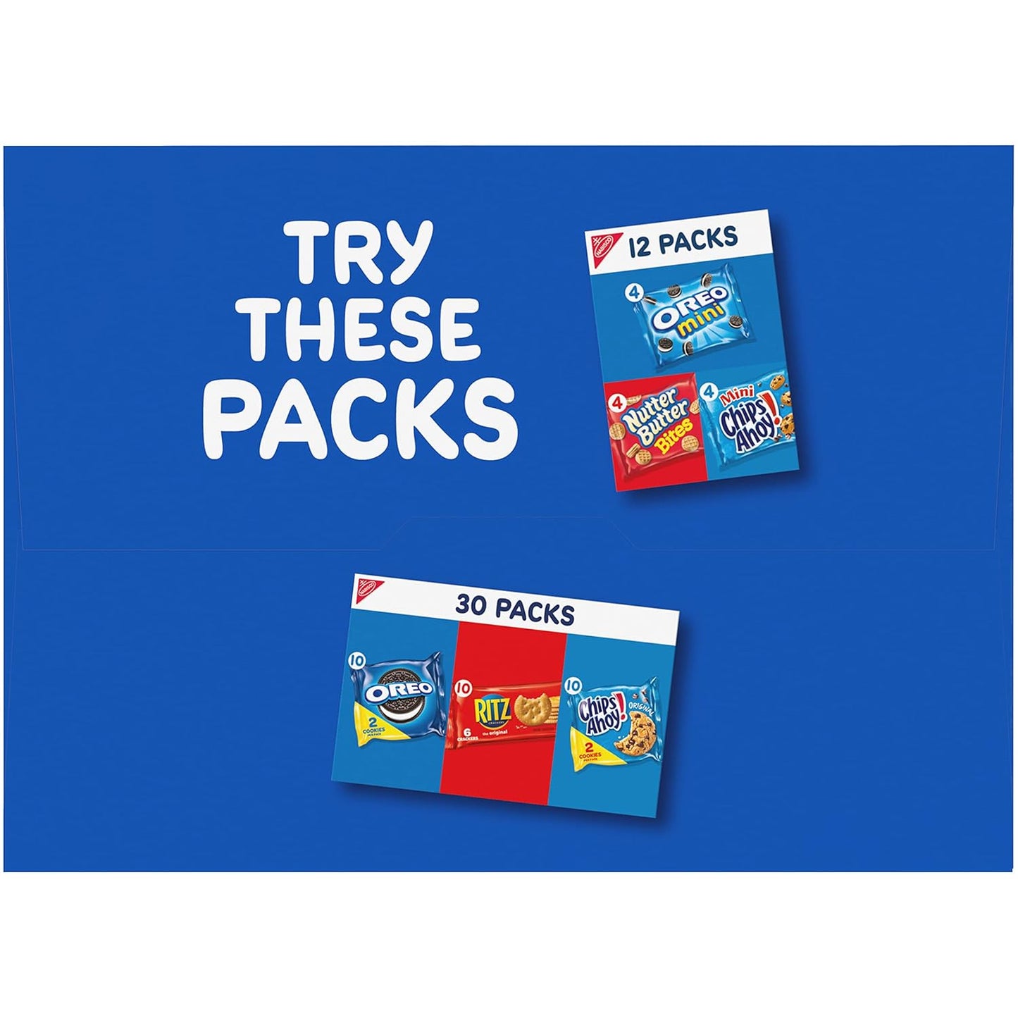 OREO Mini Mix Sandwich Cookies Variety Pack for Home Office Afternoon Pick Me Up, 20 Pre Portioned Bags