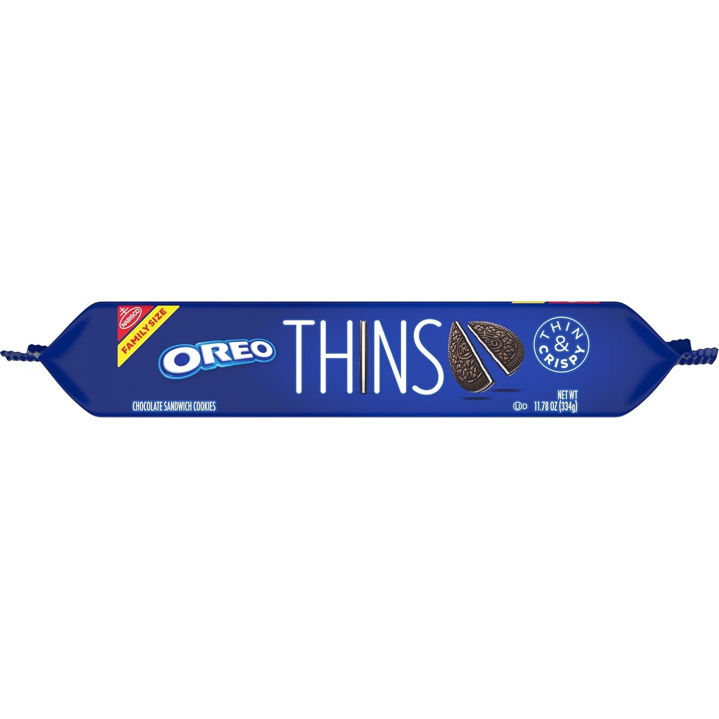 OREO Thins Original Wafer Cookies – Grab-and-Go Desk Snack for Focused Afternoons and Coffee Breaks
