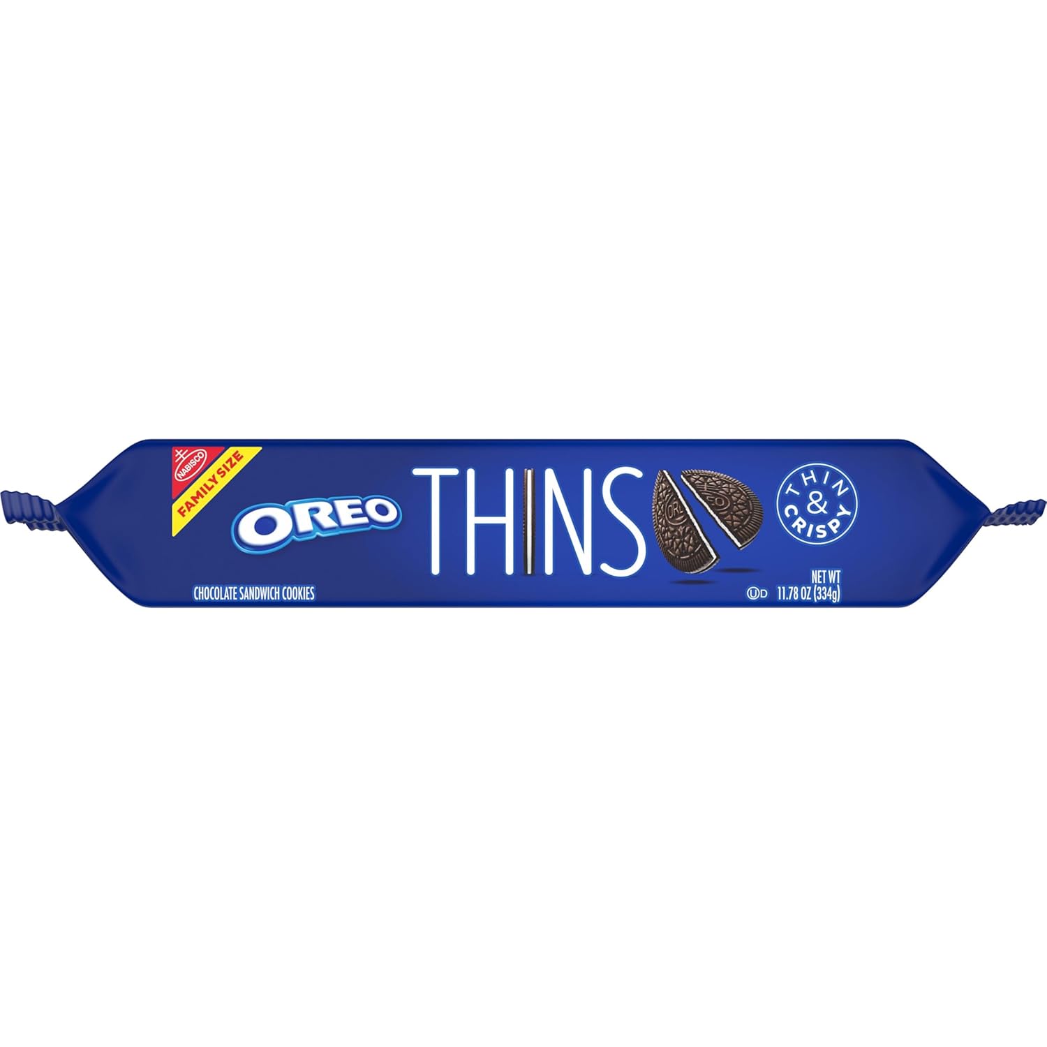 OREO Thins Original Wafer Cookies – Grab-and-Go Desk Snack for Focused Afternoons and Coffee Breaks