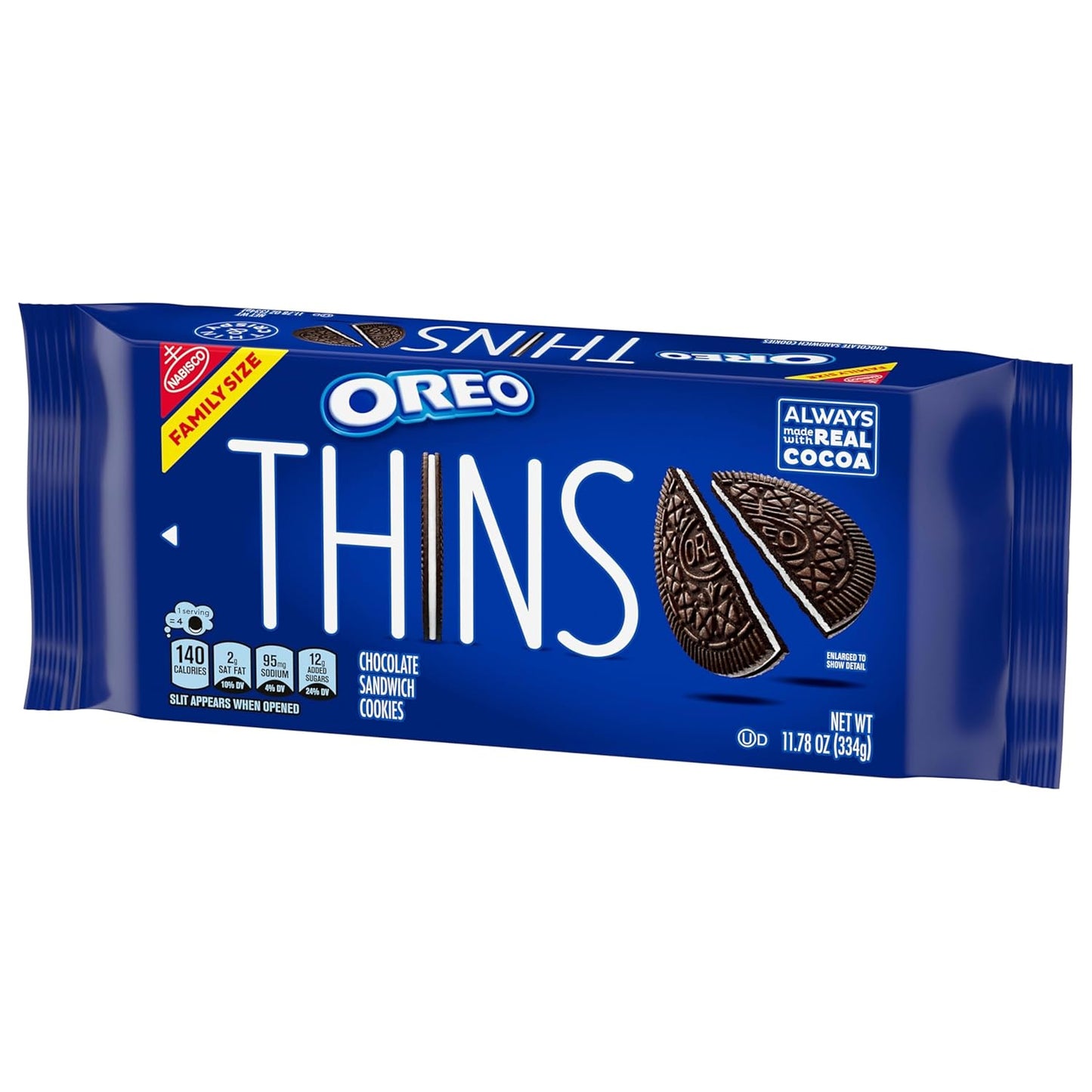 OREO Thins Original Wafer Cookies – Grab-and-Go Desk Snack for Focused Afternoons and Coffee Breaks