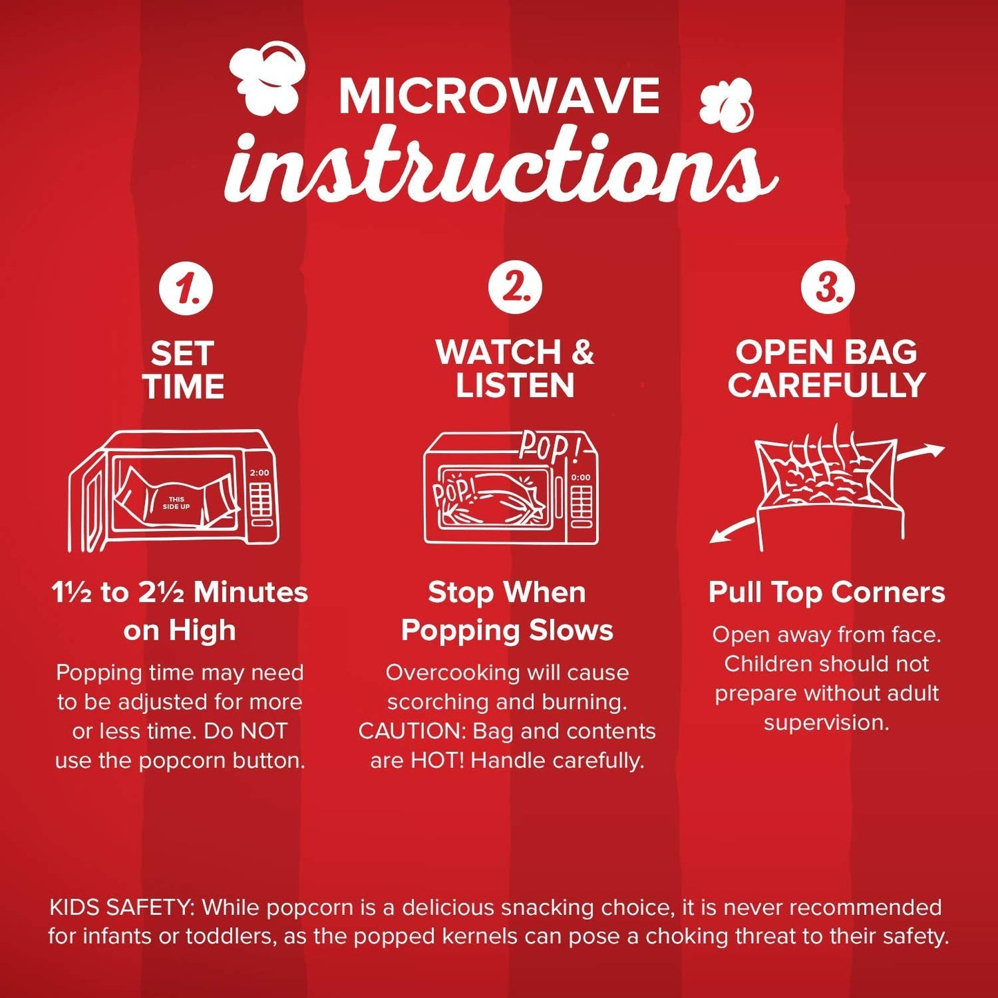 Orville Redenbacher's Kettle Corn Popcorn – Care Package Snack for College Students and Dorms