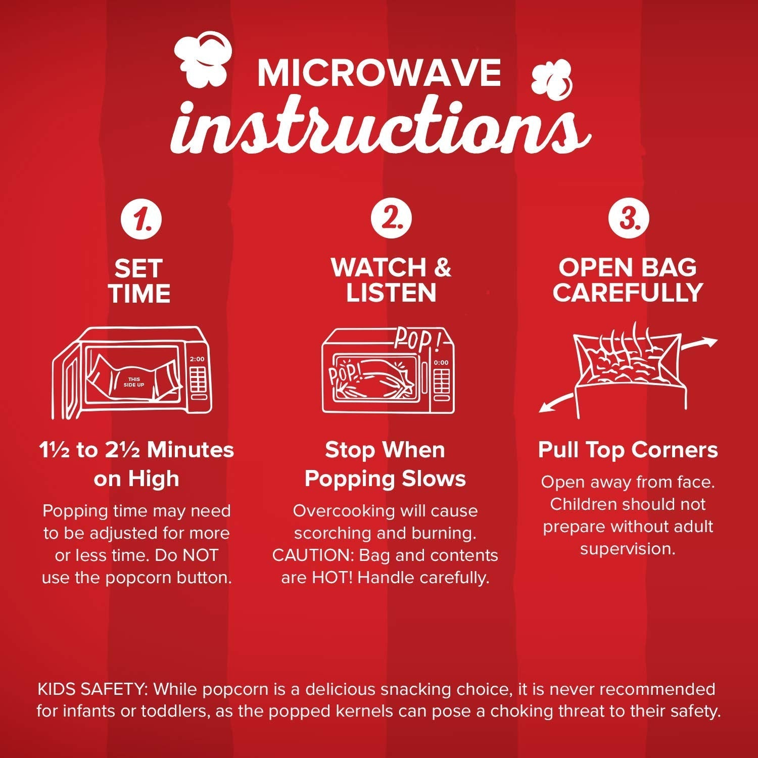 Orville Redenbacher's Kettle Corn Popcorn – Care Package Snack for College Students and Dorms