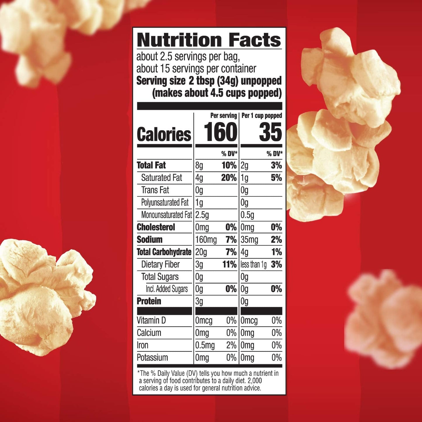 Orville Redenbacher's Kettle Corn Popcorn – Care Package Snack for College Students and Dorms
