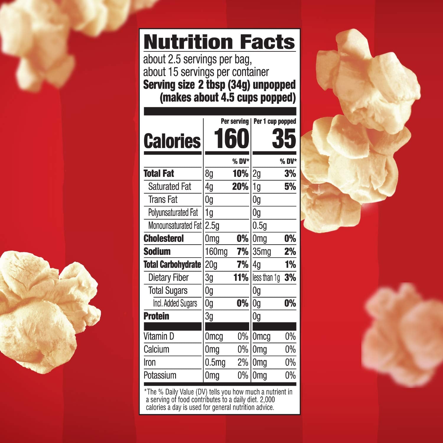 Orville Redenbacher's Kettle Corn Popcorn – Care Package Snack for College Students and Dorms