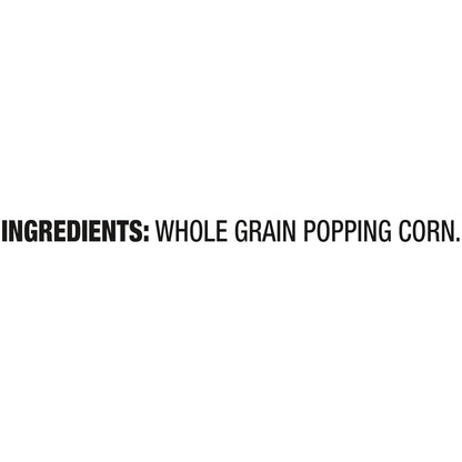 Orville Redenbacher's Natural White Popcorn Kernels 30 oz – Clean Ingredient Air Popped Snack for Health Conscious Homes