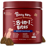 Zesty Paws 8-in-1 Multivitamin Chews for Dogs – Daily Wellness Ritual for Hip, Joint, Skin and Coat Health