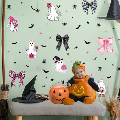 Outdoor Halloween Bat Decor – 72 Pcs 3D PVC Bat Stickers Weather Resistant for Patio, Front Yard, and Trick or Treat Station