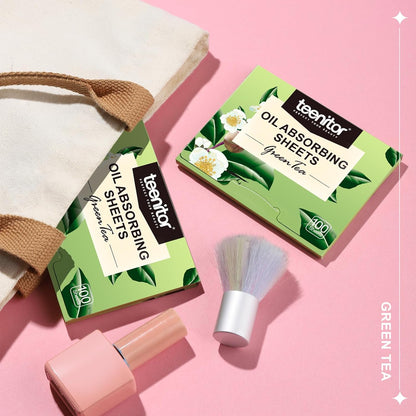 oversized 10 cm × 7 cm sheet format (larger than standard blotting sheets)