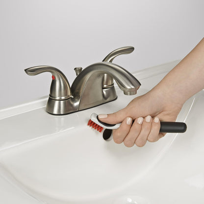 OXO Good Grips Deep Clean Brush Set – Time-Saving Bathroom and Kitchen Scrubbing Kit
